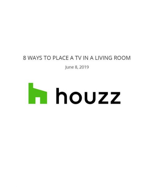 Lorraine Levinson Interior Design Greenwich, CT, Houzz This Week Feature: 8 Ways to Place a TV in a Living Room